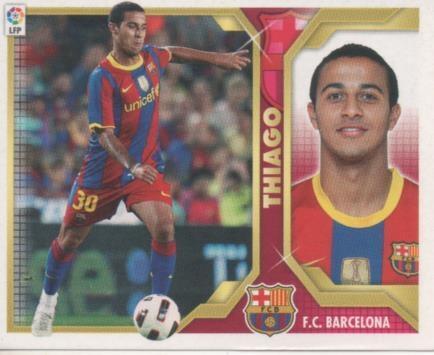 Cromo E001832: Trading Cards. Liga 2011-12, Thiago.F.C.Barcelona