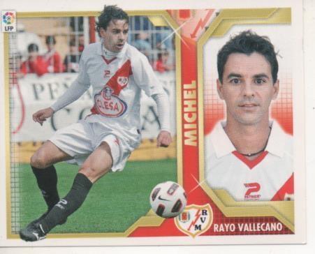 Cromo E001831: Trading Cards. Liga 2011-12, Michel. Rayo Vallecano