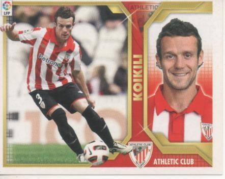 Cromo E001816: Trading Cards. Liga 2011-12, Koikili. Athletic Club
