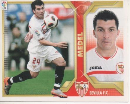 Cromo E001814: Trading Cards. Liga 2011-12, Medel. Sevilla F.C.