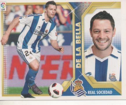 Cromo E001811: Trading Cards. Liga 2011-12, De la Bella. Real Sociadad
