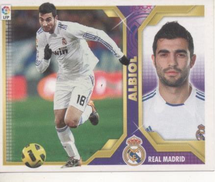 Cromo E001805: Trading Cards. Liga 2011-12, Albiol.Real Madrid