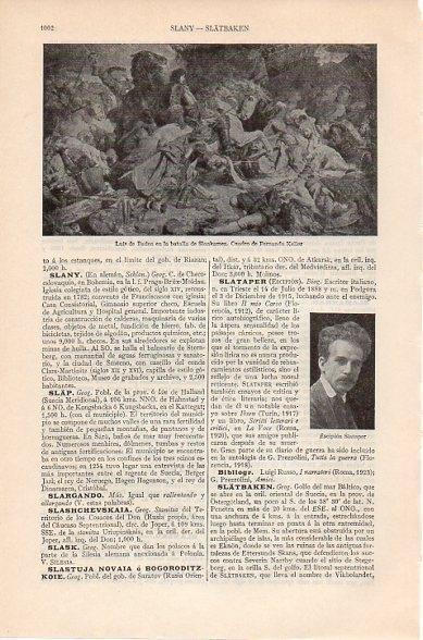 LAMINA V10515: Luis de Baden en la batalla de Slankamen, por F. Keller