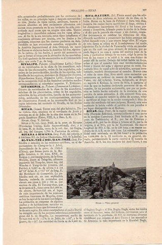 LAMINA V10499: Vista de Sivas, Turquia