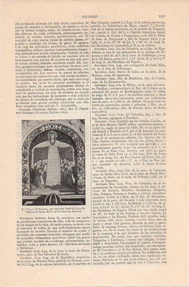 LAMINA V10540: La Virgen del Socorro, por Parri di Spinello