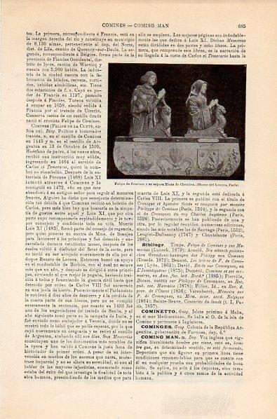 LAMINA V10674: Felipe de Comines y su esposa