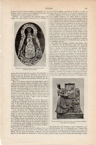 LAMINA V10663: Nuestra Señora de la Consolacion de Utrera