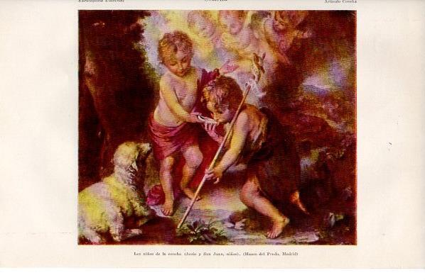 LAMINA V10708: Los niños de la concha