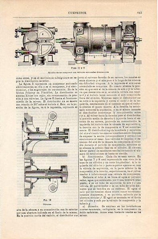 LAMINA V10689: Cilindro de un compresor