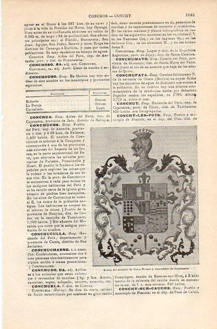 LAMINA V10706: Armas del condado de Torre Novacs