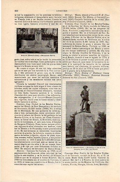 LAMINA V10700: Monumento a las milicias en Concord, Estados Unidos