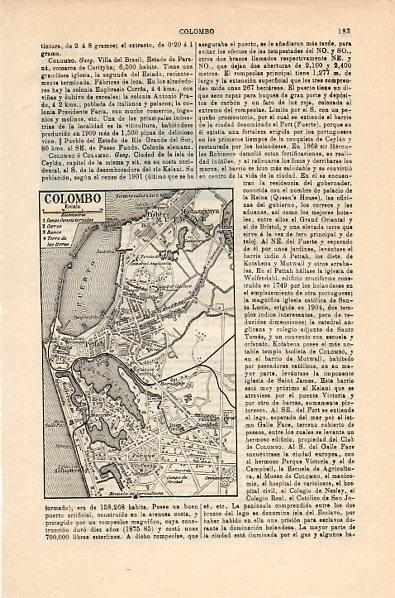 LAMINA V10589: Plano de Colombo