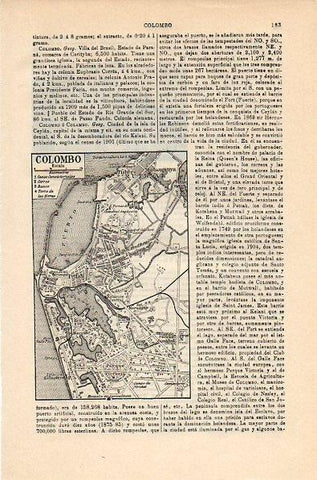 LAMINA V10589: Plano de Colombo