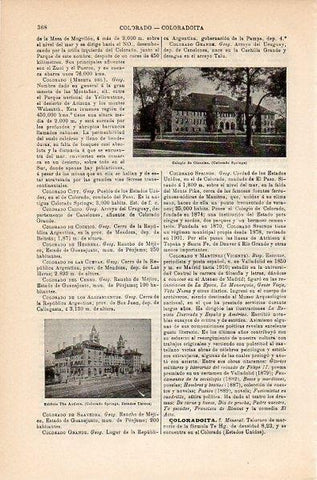 LAMINA V10623: Colegio de Ciencias en Colorado Springs