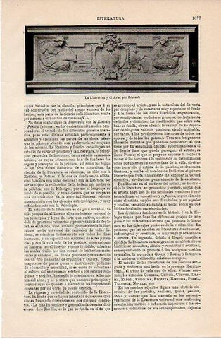 LAMINA V10236: La Literatura y el Arte, por Schenck