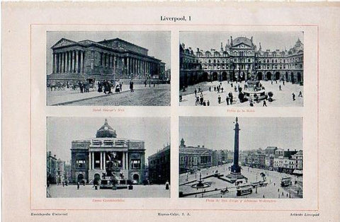 LAMINA V10248: Vistas de Liverpool II