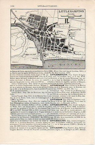 LAMINA V10242: Plano de Littlehampton
