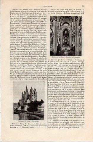 LAMINA V10121: Catedral de Limburgo del Lahn