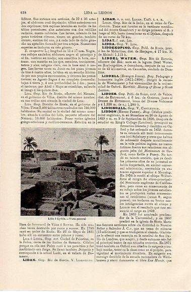 LAMINA V10158: Vista general de Lydda, Israel