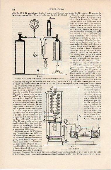 LAMINA V10165: Aparato de Olzewsky y de Linde