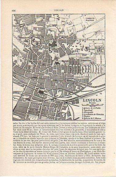 LAMINA V10136: Plano de Lincoln
