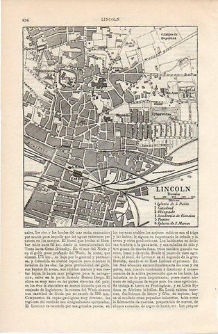 LAMINA V10136: Plano de Lincoln