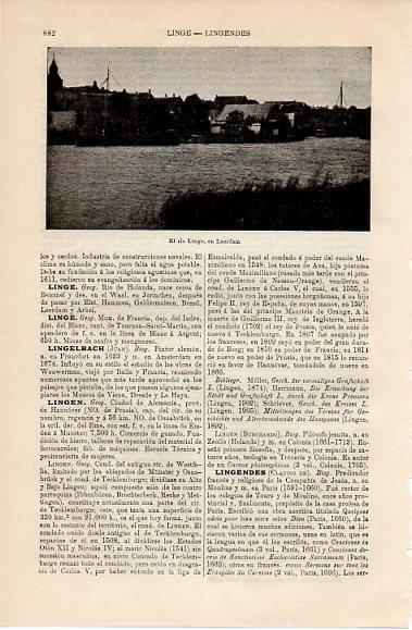 LAMINA V10147: Rio Linge en Leerdam, Holanda