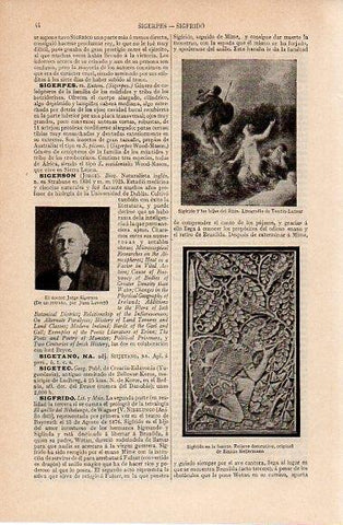 LAMINA V10334: Relieve de Sigfrido en la fuente, por Kellermann