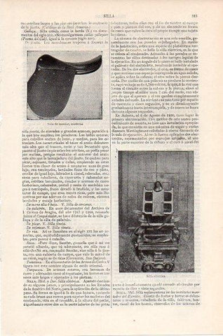 LAMINA V10397: Silla electrica