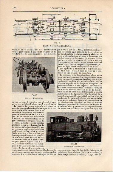 LAMINA V10280: Locomotora Klien-Lindner