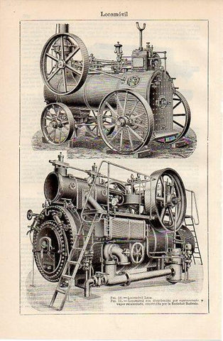 LAMINA V10286: Locomovil