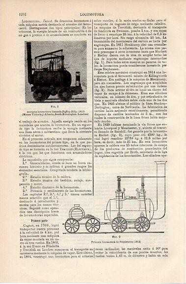 LAMINA V10266: Locomotora Puffing Billy de 1813