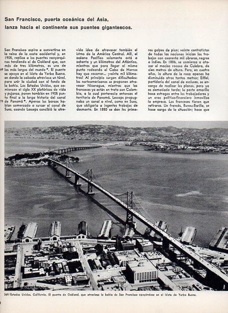 LAMINA V11416: Puente de Oakland en San Francisco