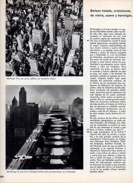 LAMINA V11426: Los quince edificios del Rockefeller Center y el rio Chicago
