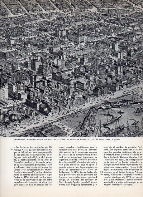 LAMINA V11411: Plano de Melbourne en 1890, Australia