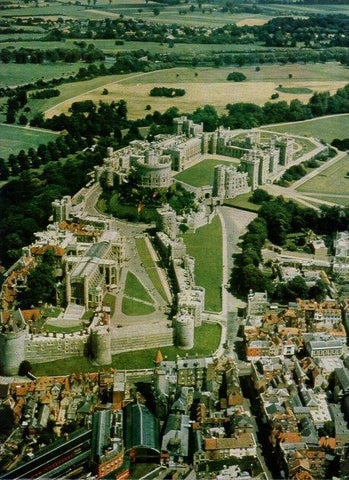 LAMINA V11397: Castillo de Windsor, Gran Bretaña