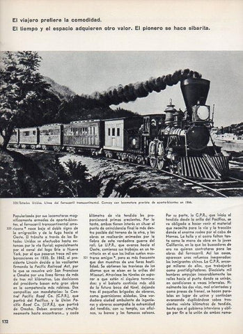 LAMINA V11404: Locomotora Convoy en 1866, Estados Unidos