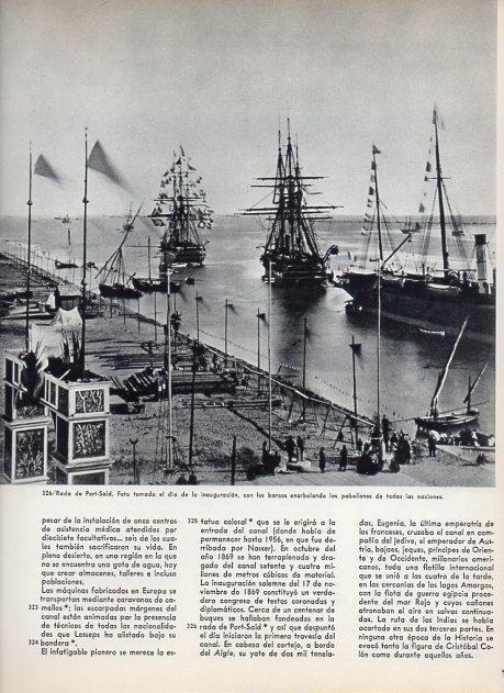 LAMINA V11406: Inaguracion de Port Said, Egipto