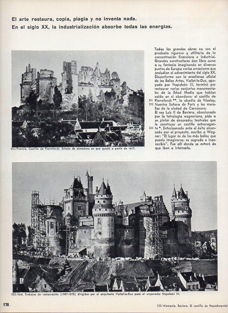 LAMINA V11407: Restauracion del castillo de Pierrefonds, Francia