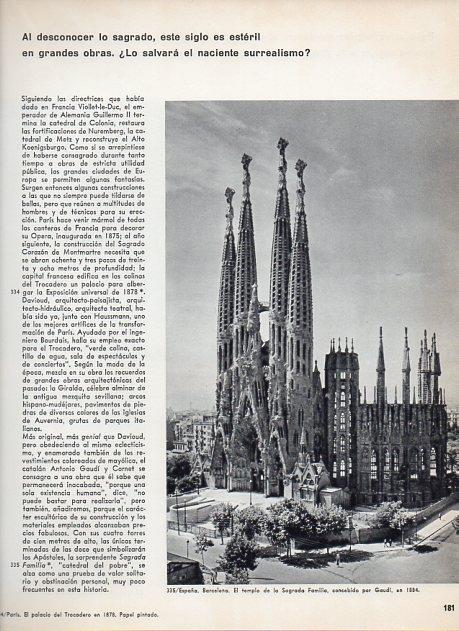 LAMINA V11409: La Sagrada Familia, Barcelona