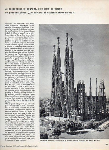LAMINA V11409: La Sagrada Familia, Barcelona