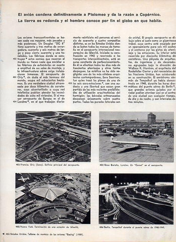 LAMINA V11454: Aeropuerto de Orly, un Comet en el aeropuerto de Londres y Tempelhof en 1948