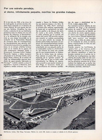LAMINA V11445: Fabrica de uranio 365 en Oak Ridge, Estados Unidos