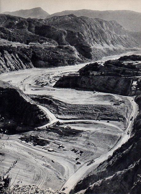 LAMINA V11431: La presa de Serre-Ponçon, Francia