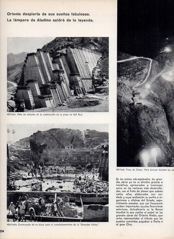 LAMINA V11434: Presa de Sefi Rud en Iran y Dique en Damodar Valley en india