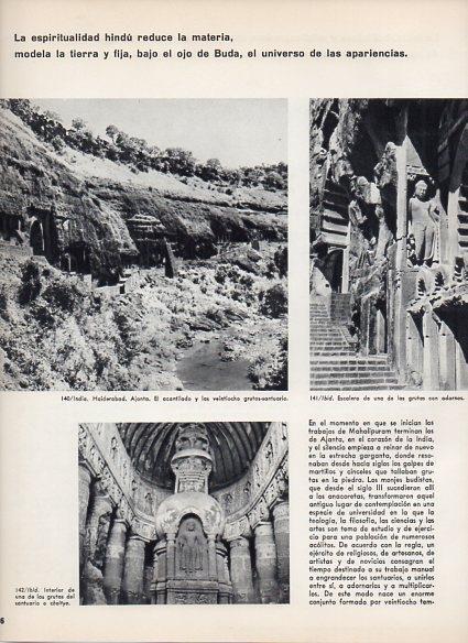 LAMINA V11355: Grutas de Ajanta, India
