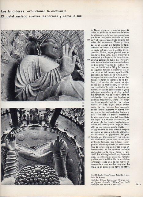 LAMINA V11353: Buda de bronce de Nara, Japon 