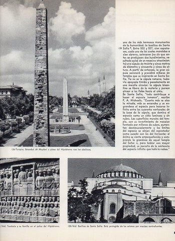 LAMINA V11352: Plaza del Hipodromo y Basilica de Santa Sofia en Turquia