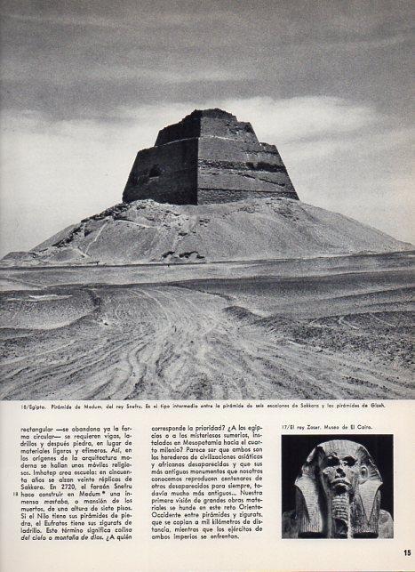 LAMINA V11328: Piramide de Medum, Egipto