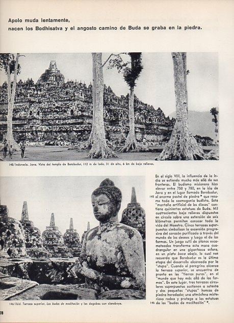 LAMINA V11356: Templo de Borobudur, Indonesia